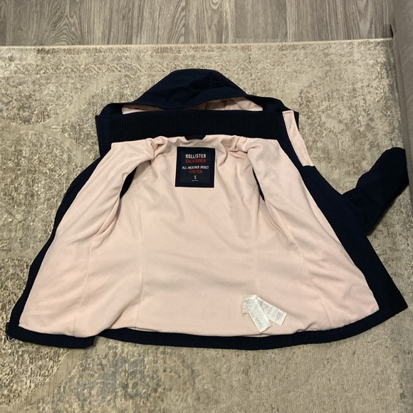 Hollister - Navy Jacket - size small - Picture 5 of 5